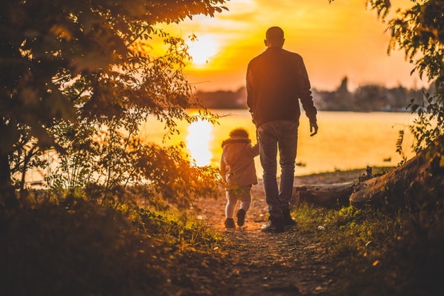 family-walking-outdoors-nature-love-daughter-children