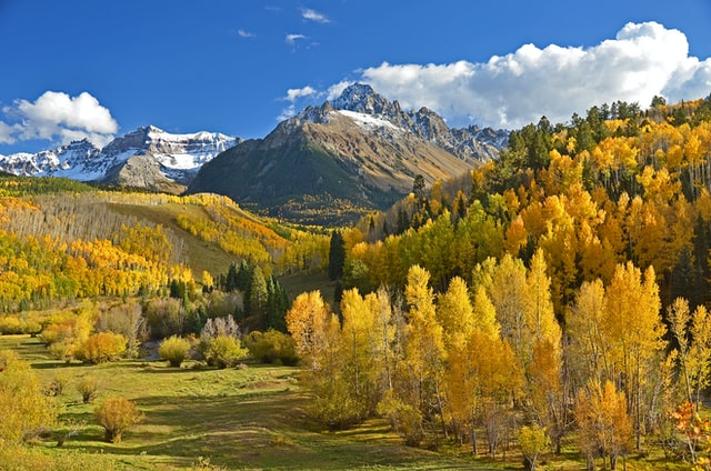 Fall hiking in Colorado